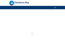Tablet Screenshot of parkstonebay.com